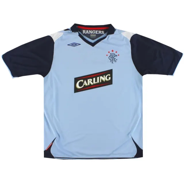 2006-07 Rangers Umbro Third Shirt M.Boys - Rangers / Very Good / Youth