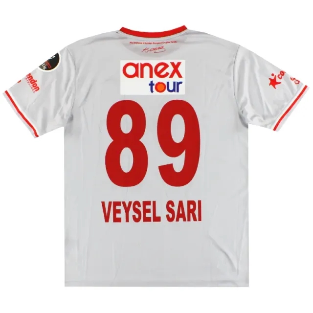 2021-22 Antalyaspor Player Issue Fourth Shirt Veysel Sari #89 L - Other Turkish Clubs / Excellent / Large