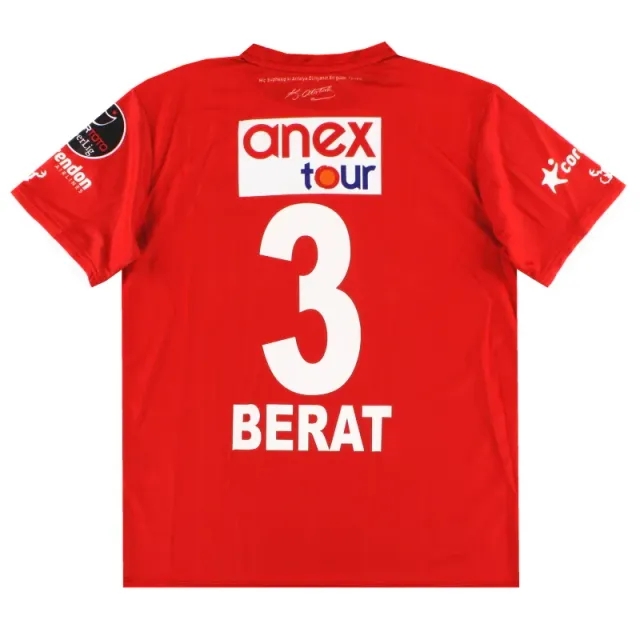 2021-22 Antalyaspor Player Issue Third Shirt Berat #3 L - Other Turkish Clubs / Excellent / Large