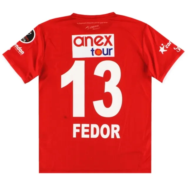 2021-22 Antalyaspor Player Issue Third Shirt Fedor #13 L - Other Turkish Clubs / Excellent / Large