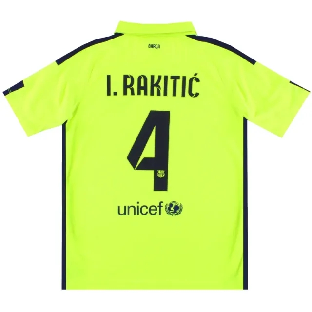 2014-15 Barcelona Nike Third Shirt I.Rakitic #4 XL.Boys - Barcelona / Excellent / Youth