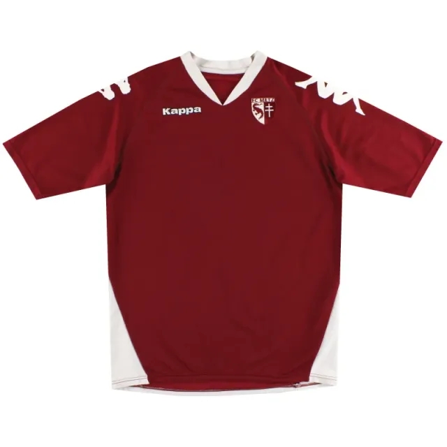 2007-08 FC Metz Kappa Home Shirt XL - Other French Clubs / Very Good / XL
