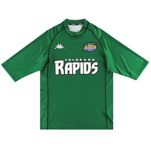 2001 Colorado Rapids Kappa Home Shirt *Mint* XL - USA Soccer Clubs / Mint / XL