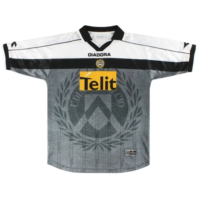 2000-01 Udinese Diadora Third Shirt *Mint* L - Other Italian Clubs / Mint / Large