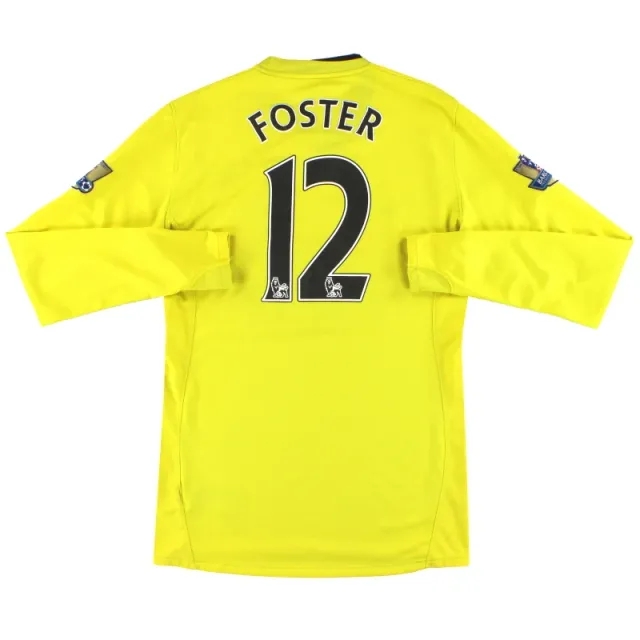 2008-09 Manchester United Nike Goalkeeper Shirt Foster #12 L - Manchester United / Very good / Large