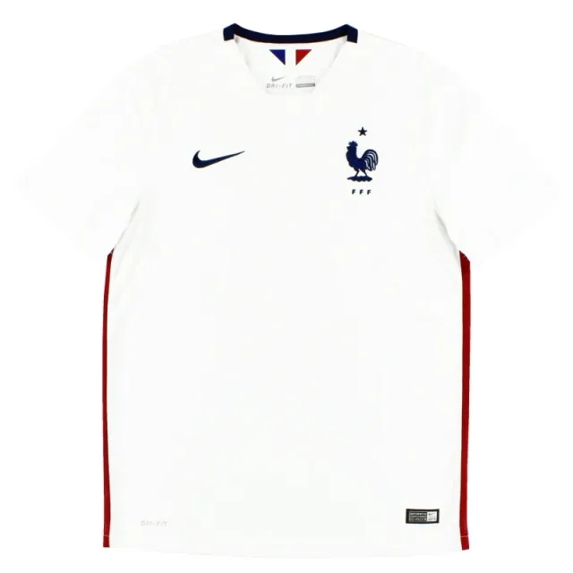 2015-16 France Nike Away Shirt M - France / Excellent / Medium