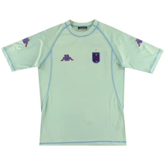 2002-03 Trabzonspor Kappa Away Shirt L - Other Turkish Clubs / Excellent / Large
