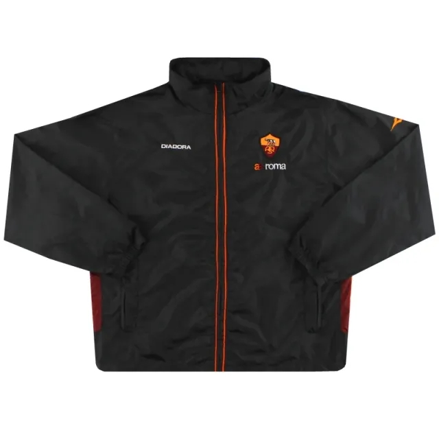 2004-05 Roma Diadora Rain Jacket XL.Boys - Roma / Excellent / Youth