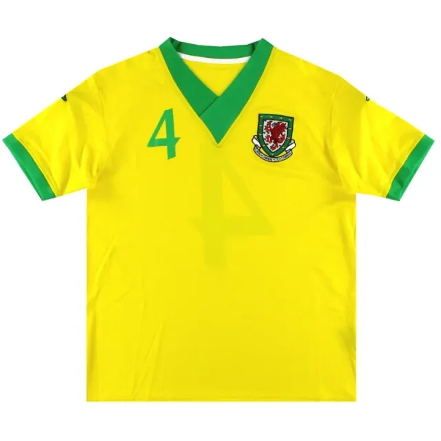 2006-08 Wales Kappa Player Issue Away Shirt #4 *As New* XXL - Wales / As New / XXL