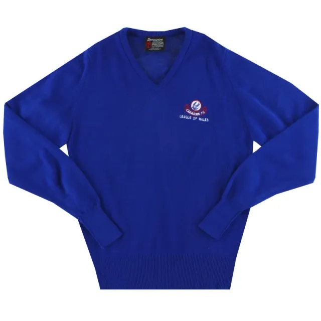 1992-93 Caersws FC Sportaprint Sweatshirt M - Welsh Clubs / Excellent / Medium