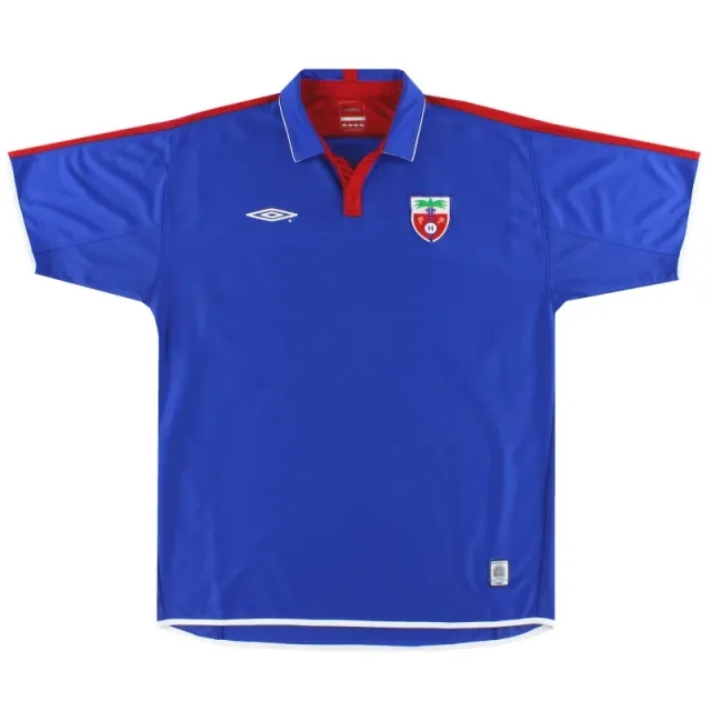 2004-05 Haiti Umbro Home Shirt XL - North and Central American / Caribbean Zone / Excellent / XL
