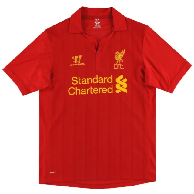 2012-13 Liverpool Warrior Home Shirt Womens 16 - Liverpool / Excellent / Medium