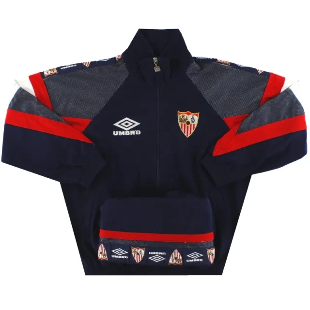 1995-96 Sevilla Umbro Tracksuit Y - Sevilla / Excellent / Youth