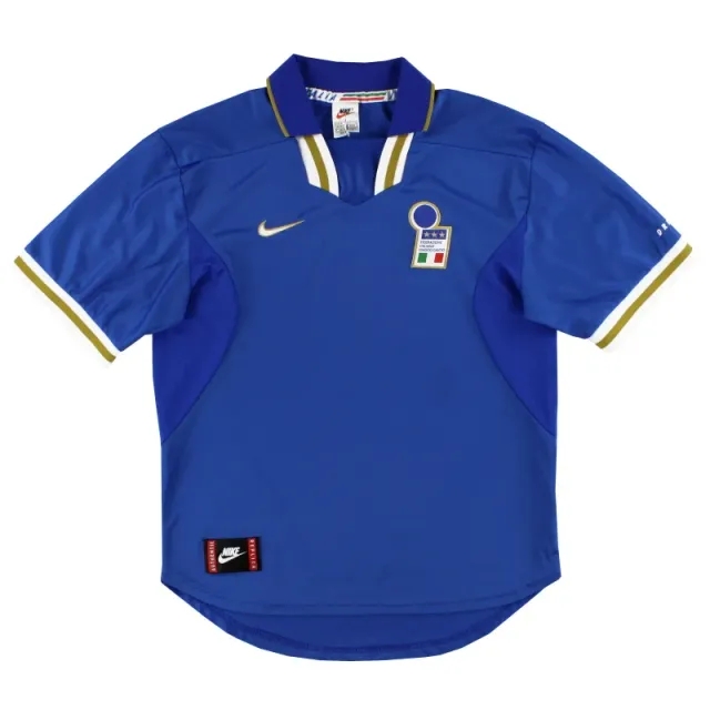 1996-97 Italy Nike Home Shirt S - Italy / Excellent / Small