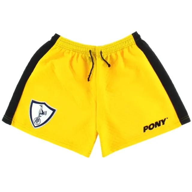 1995-97 Tottenham Goalkeeper Shorts Shorts *Mint* M.Boys - Tottenham Hotspur / Mint / Youth