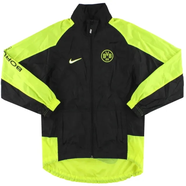 1997 Borussia Dortmund Nike Windbreaker Jacket *Mint* S - Dortmund / Mint / Small