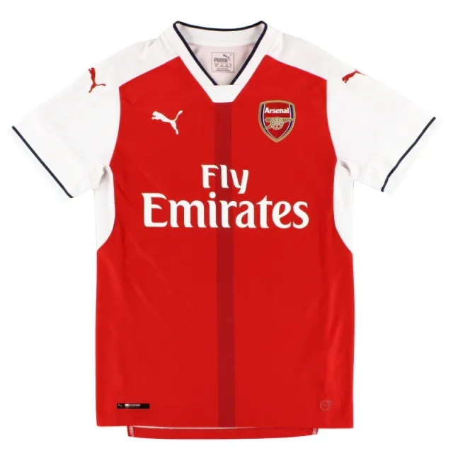 2016-17 Arsenal Puma Home Shirt Womens 16 - Arsenal / Excellent / Large
