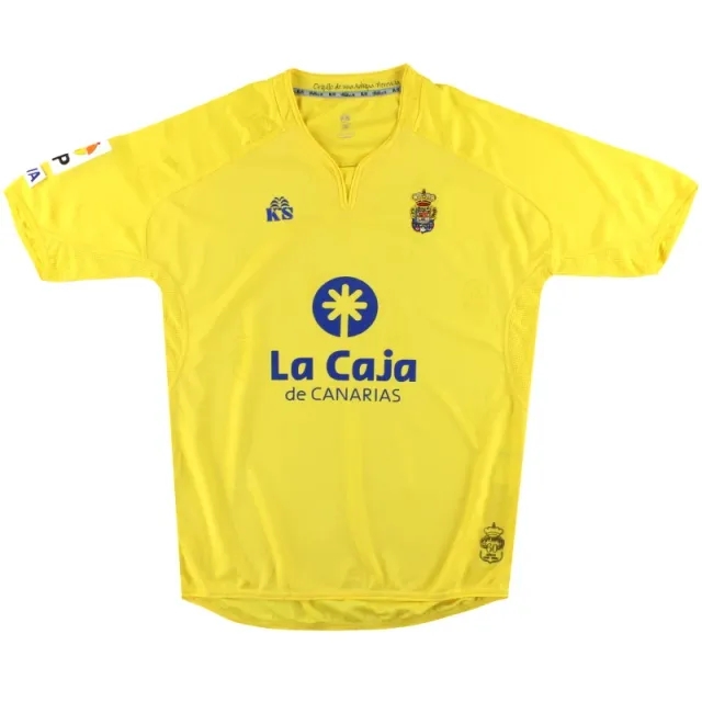 2009-10 Las Palmas '60th Anniversary' Home Shirt *Mint* XXL - Other Spanish Clubs / Mint / XXL