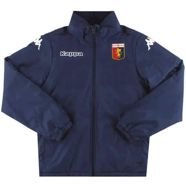 2018-19 Genoa Kappa Padded Coat Y - Other Italian Clubs / Excellent / Youth