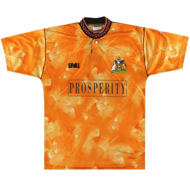 1990-91 Maidstone United Spall Home Shirt *Mint* Y - Other Non League Clubs / Mint / Youth