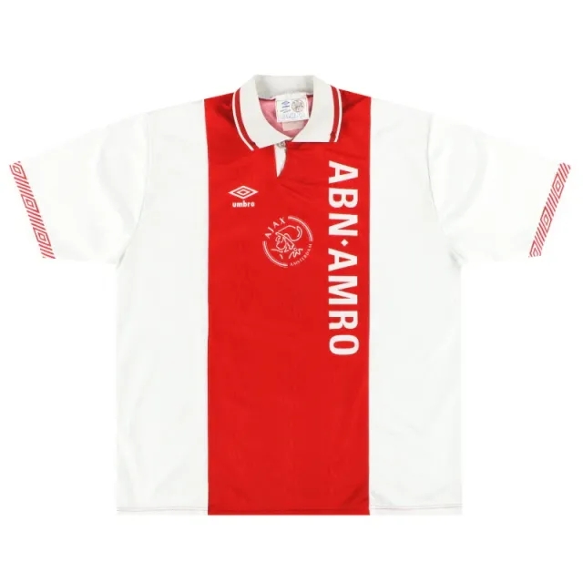 1991-93 Ajax Umbro Home Shirt XXL - Ajax / Very Good / XXL