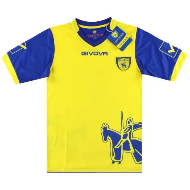 2011-12 Chievo Verona Givova Home Shirt *BNIB * M - Other Italian Clubs / BNIB / Medium