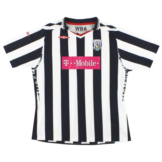 2007-08 West Brom Umbro Home Shirt Women's 18 - West Brom / Excellent / Women's 18