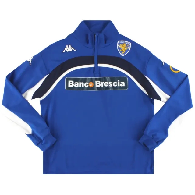 2005-06 Brescia Kappa 1/4 Zip Track Top XL - Other Italian Clubs / Very Good / XL