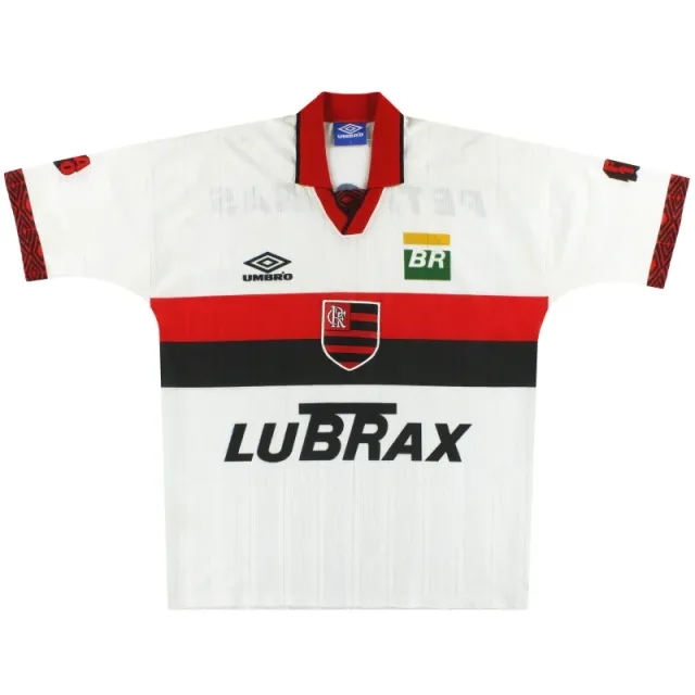 1995-96 Flamengo Umbro Centenary Away Shirt XL - Central and South American Clubs / Excellent / XL