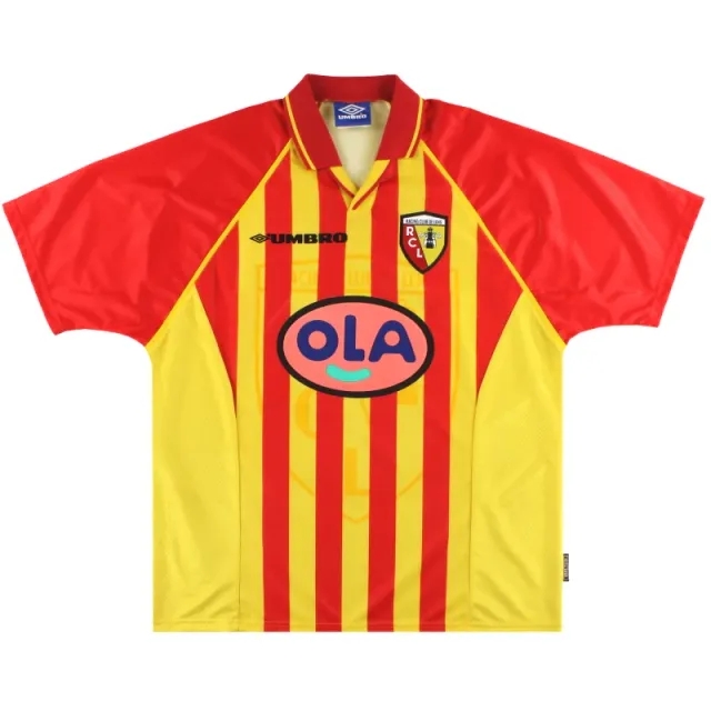 1998-99 Lens Umbro Home Shirt *As New* XL - Lens / As New / XL