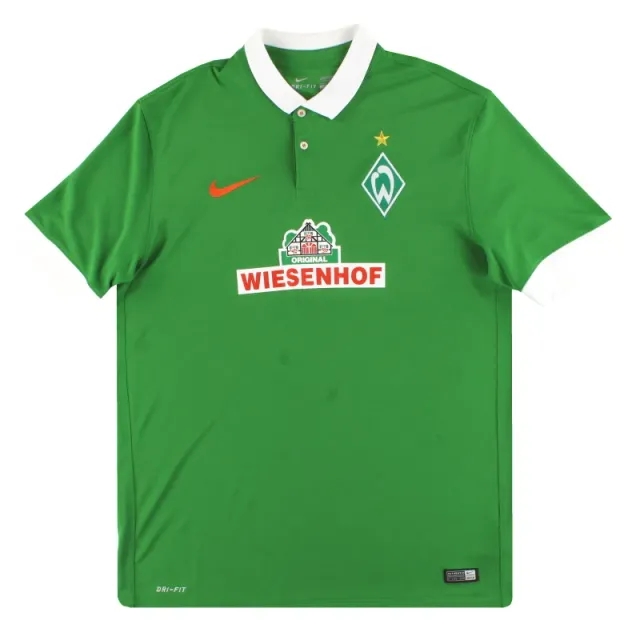 2014-15 Werder Bremen Nike Home Shirt L - Werder Bremen / Very good / Large