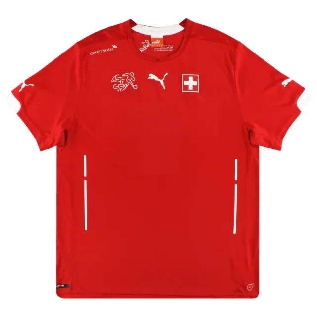 2014-15 Switzerland Puma Home Shirt S - Switzerland / Excellent / Small