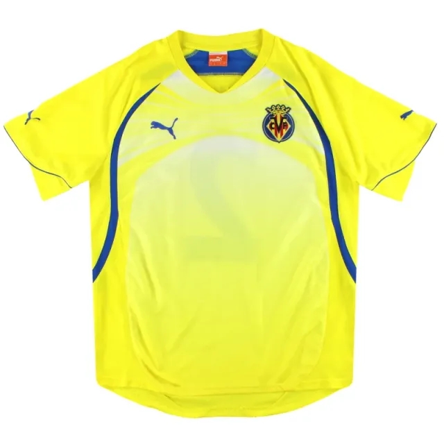 2010-11 Villarreal Puma Player Issue Training Shirt #2 L - Other Spanish Clubs / Excellent / Large