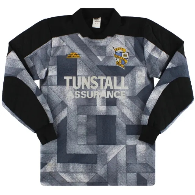 1993-95 Port Vale Goalkeeper Shirt #1 S - Port Vale / Excellent / Small