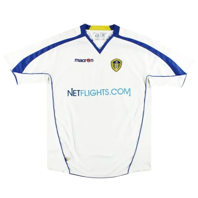 2008-09 Leeds Macron Home Shirt XXL - Leeds / Excellent / XXL