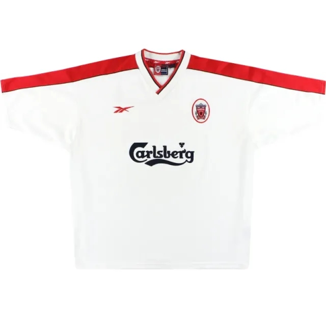1998-99 Liverpool Reebok Away Shirt S - Liverpool / Excellent / Small