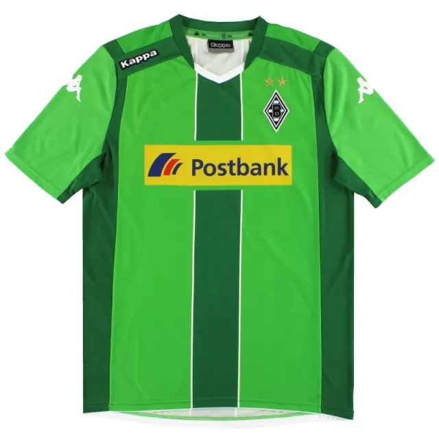 2014-15 Borussia Monchengladbach Kappa Away Shirt *Mint* M - Borussia Monchengladbach / Mint / Medium