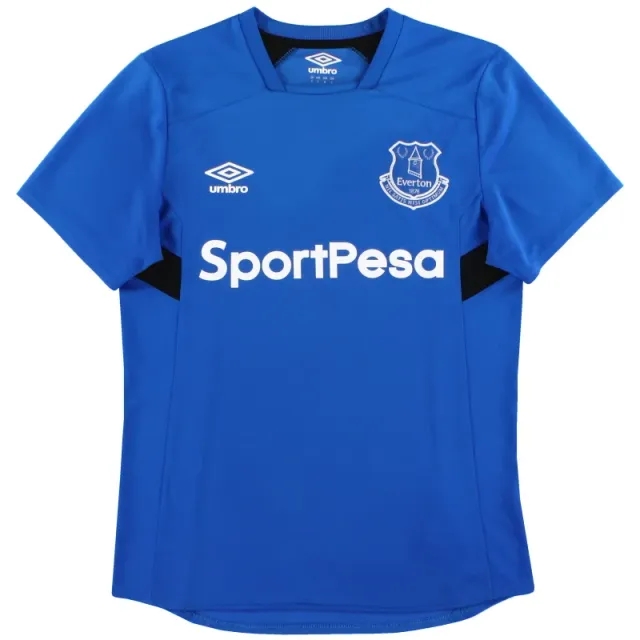 2017-18 Everton Umbro Training Shirt S - Everton / Excellent / Small