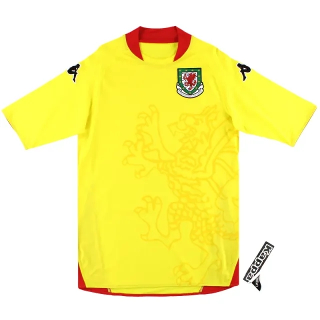 2007-08 Wales Kappa Player Issue Away Shirt *w/tags* XXL - Wales / w/tags / XXL
