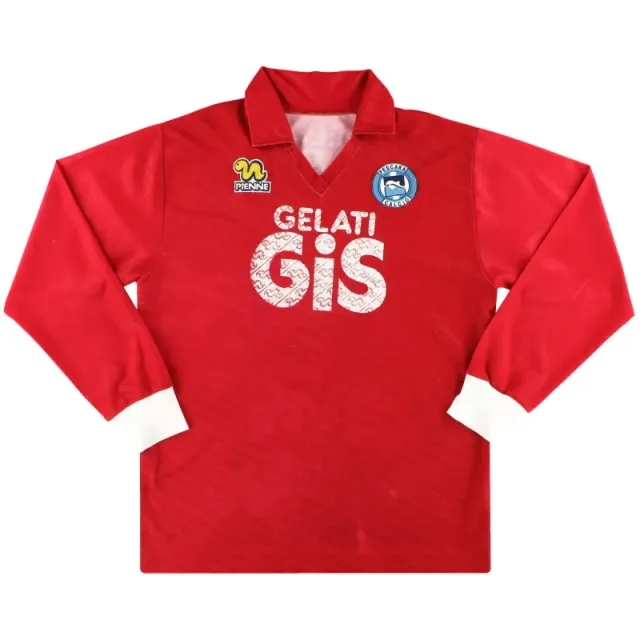 1991-92 Pescara Pienne Match Issue Away Shirt #15 L/S XL - Other Italian Clubs / Excellent / XL