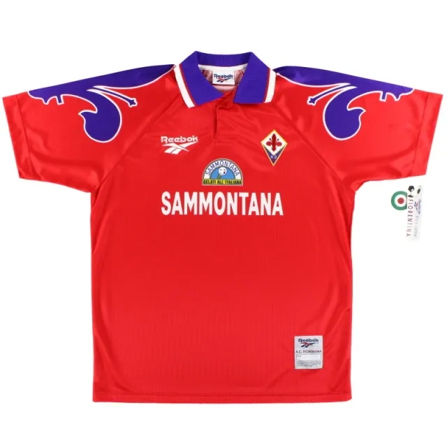1995-97 Fiorentina Reebok Third Shirt *w/tags* XL - Fiorentina / w/tags / XL