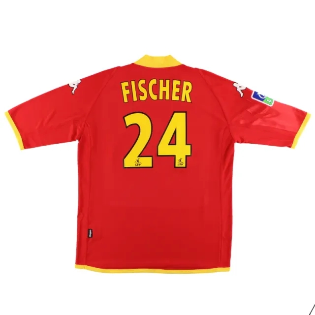 2006 Le Mans Kappa Match Issue Home Shirt Fischer #24 XL - Other French Clubs / As New / XL
