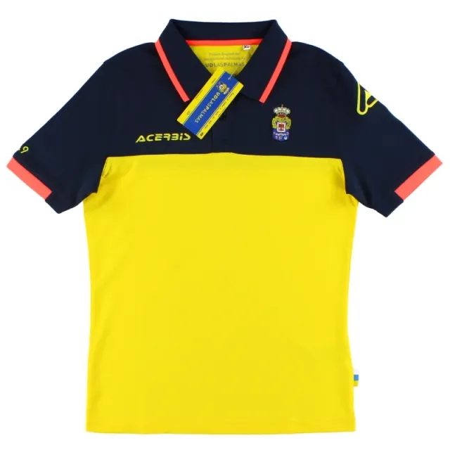2016-17 Las Palmas Acerbis Polo Shirt *BNIB* 3XS - Other Spanish Clubs / BNIB / Youth