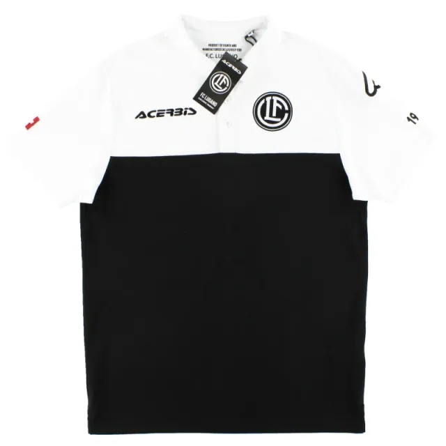 2018-19 FC Lugano Acerbis Polo Shirt *BNIB* 2XS - Other European Clubs / BNIB / Youth