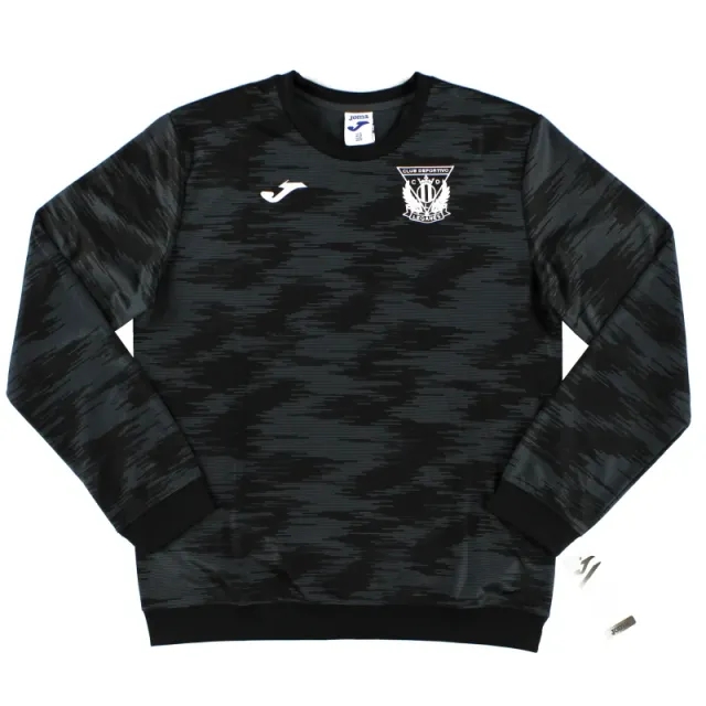 2019-20 C.D. Leganes Joma Black Pre-Match Top *BNIB* - Other Spanish Clubs / BNIB / Large