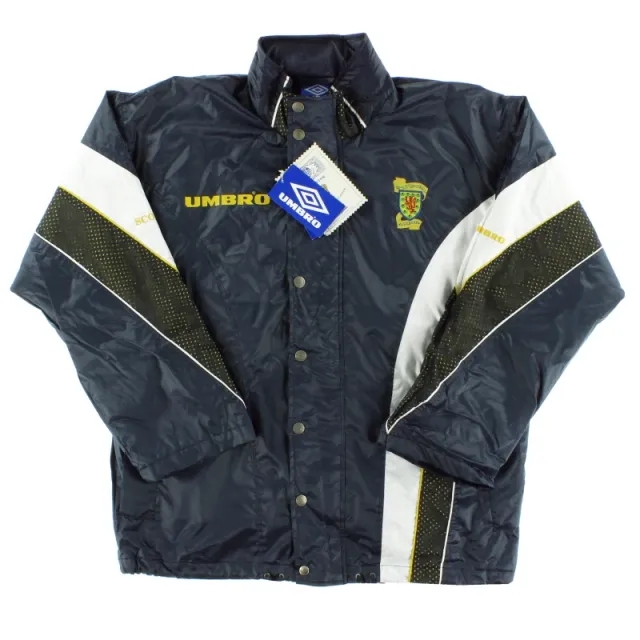 1998-00 Scotland Umbro Rain Jacket *w/tags* Y - Scotland / BNWT / Youth