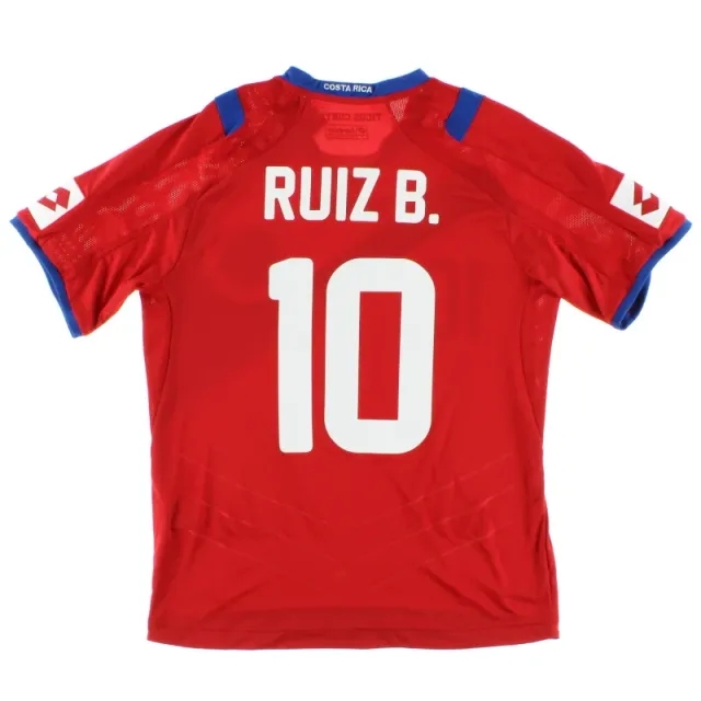 2014 Costa Rica Home Shirt Ruiz B. #10 *w/tags* S - Other North and Central American / Caribbean Zone Teams / BNWT / Small