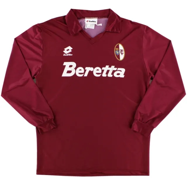 1993-94 Torino Home Shirt L/S L - Other Italian Clubs / Excellent / Large
