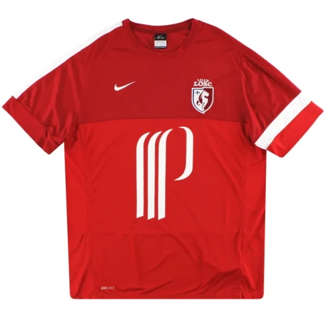 2013-14 Lille Nike Training Shirt *Mint* XXL - Other French Clubs / Mint / XXL