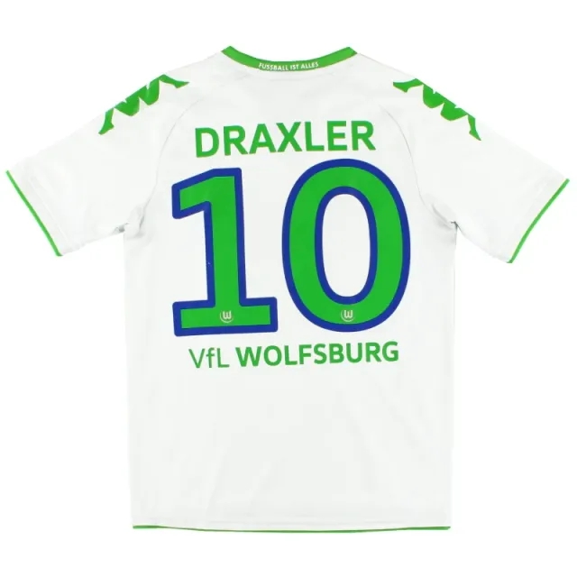 2015-16 Wolfsburg Home Shirt Draxler #10 S - Other German Clubs / Very Good / Small